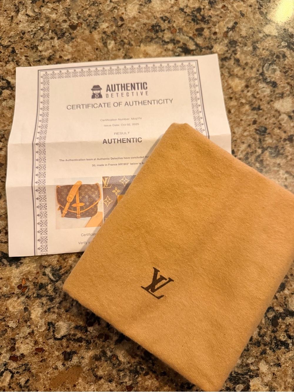 Louis Vuitton Monogram Saumur 30 Bag - Picture 12 of 14